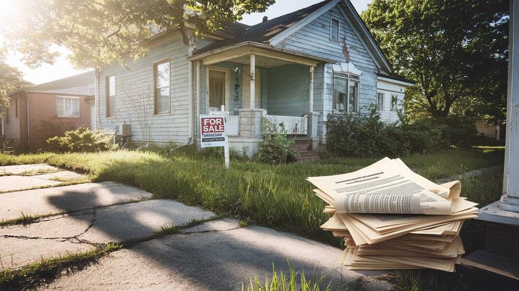 address liens before selling