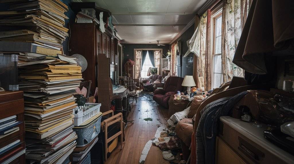 hoarder house selling challenges