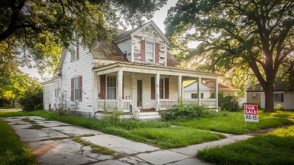 selling as is house missouri