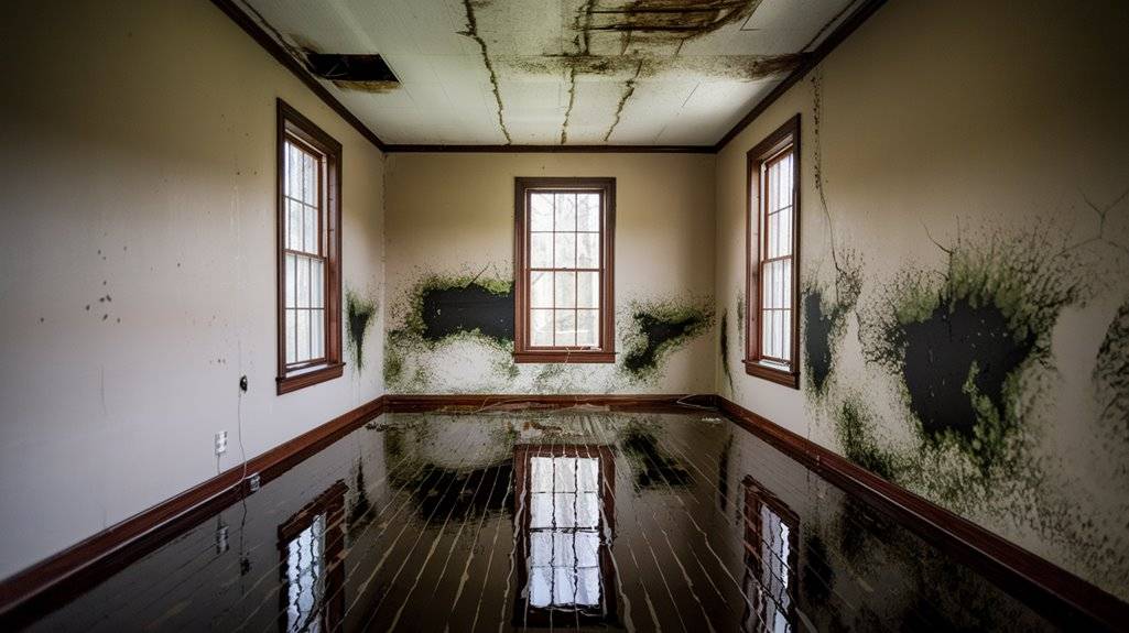 water damage mold issues