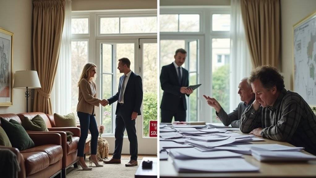 How Selling a House With Liens Compares to a Traditional Sale