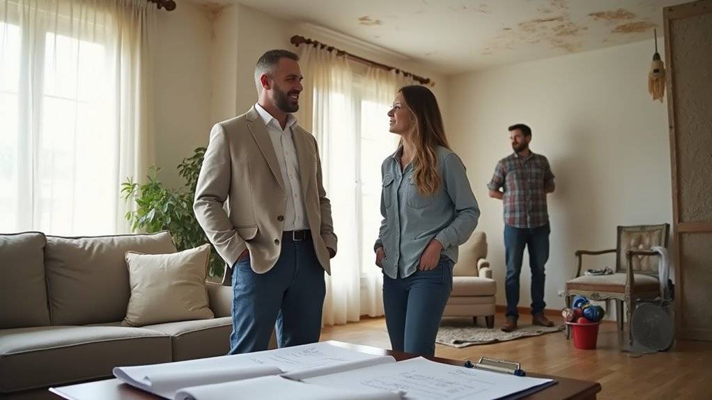 What Home Insurance Covers When Selling a Water-Damaged House